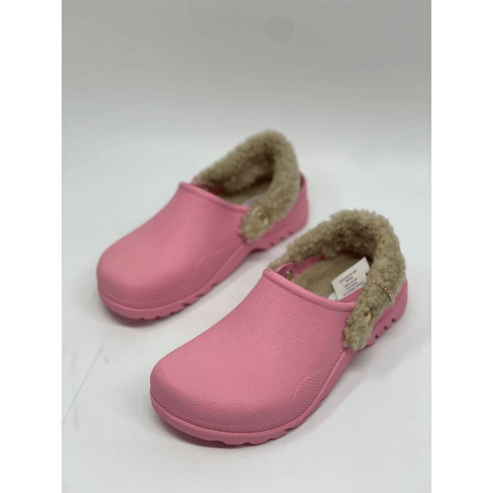 COACH Women's Lola Clog Flats - Pink Carnation 6B - Picture 1 of 7